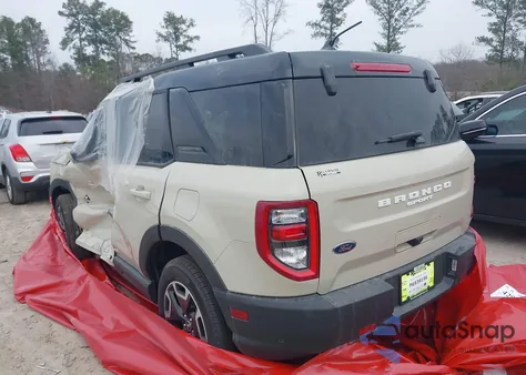 2024 Ford Bronco Sport Outer Banks z USA, uszkodzony, nr VIN 3FMCR9C63RRF59994